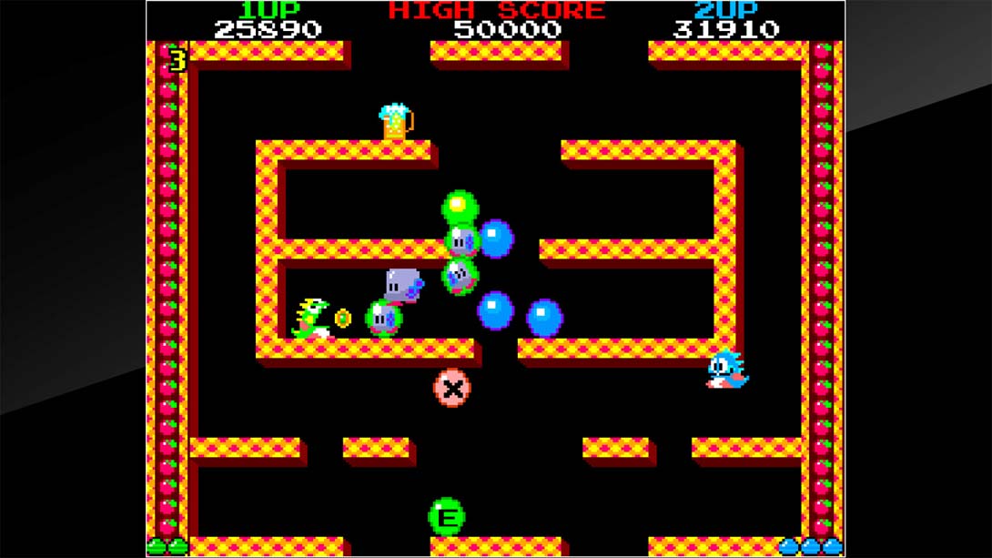 Arcade Archives BUBBLE BOBBLE截图