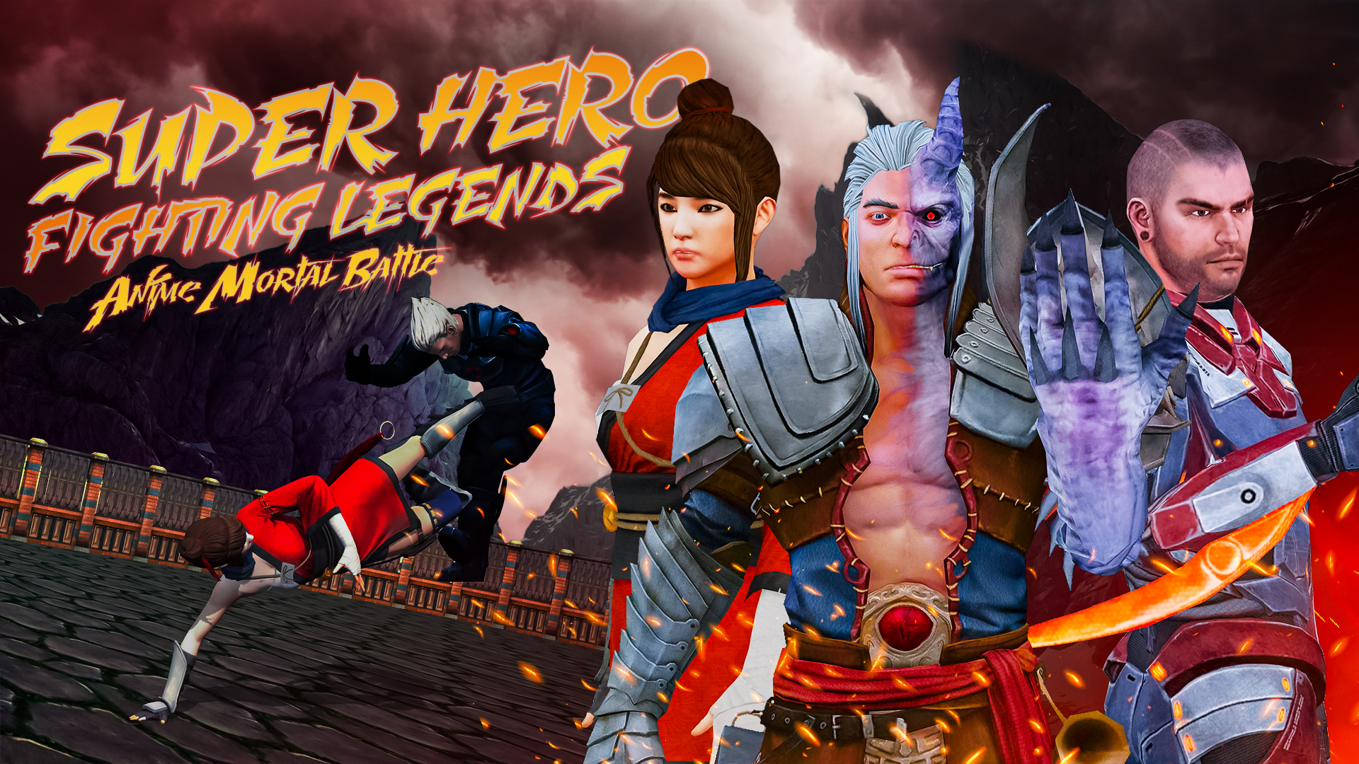 超级英雄格斗传奇 Super Hero Fighting Legends