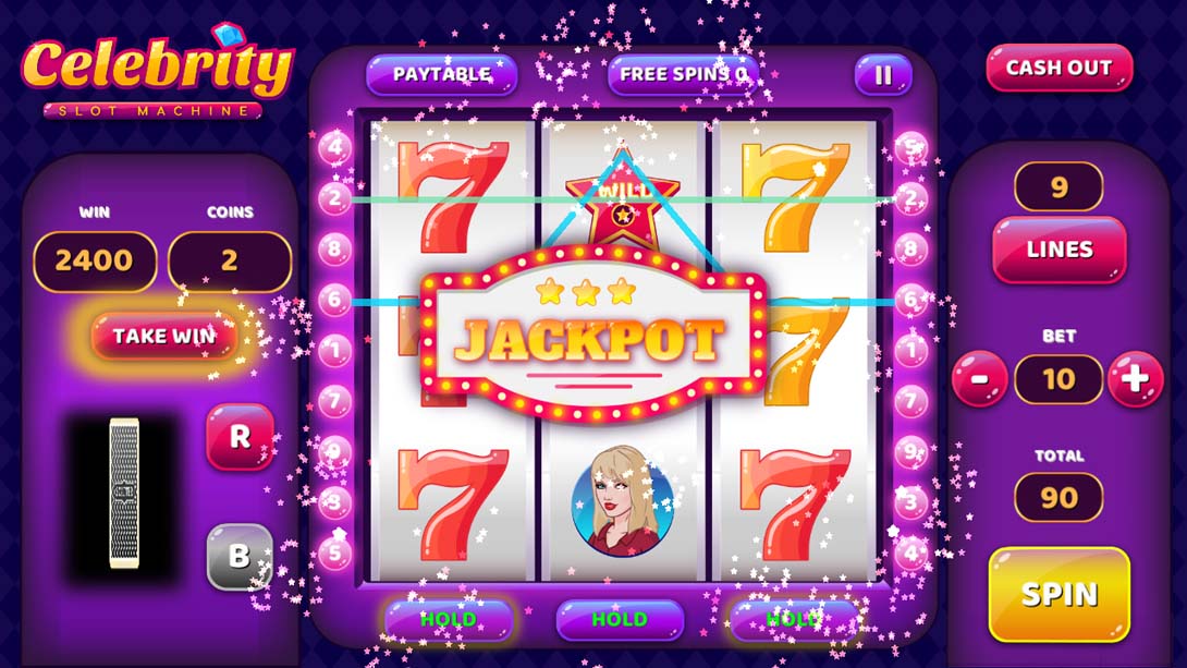 名人老虎机 Celebrity Slot Machine截图