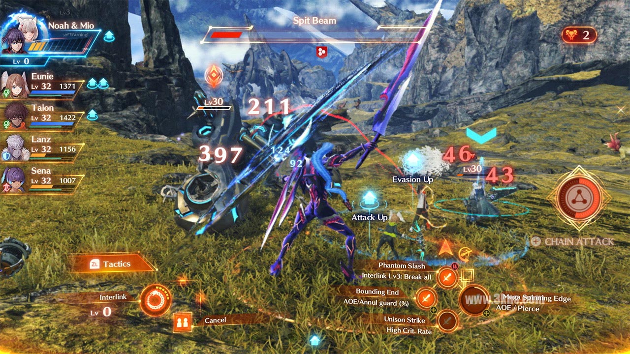 《异度神剑3（Xenoblade Chronicles 3）》2.1.1截图