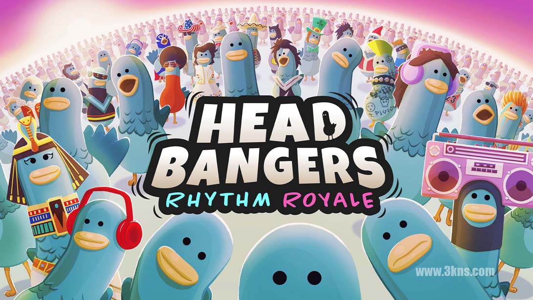 摇头鸽:节奏大逃杀 .Headbangers: Rhythm Royale