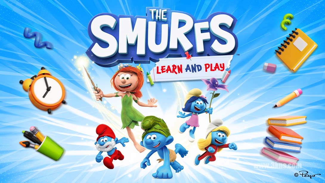 蓝精灵 学习和玩耍 .The Smurfs Learn and Play